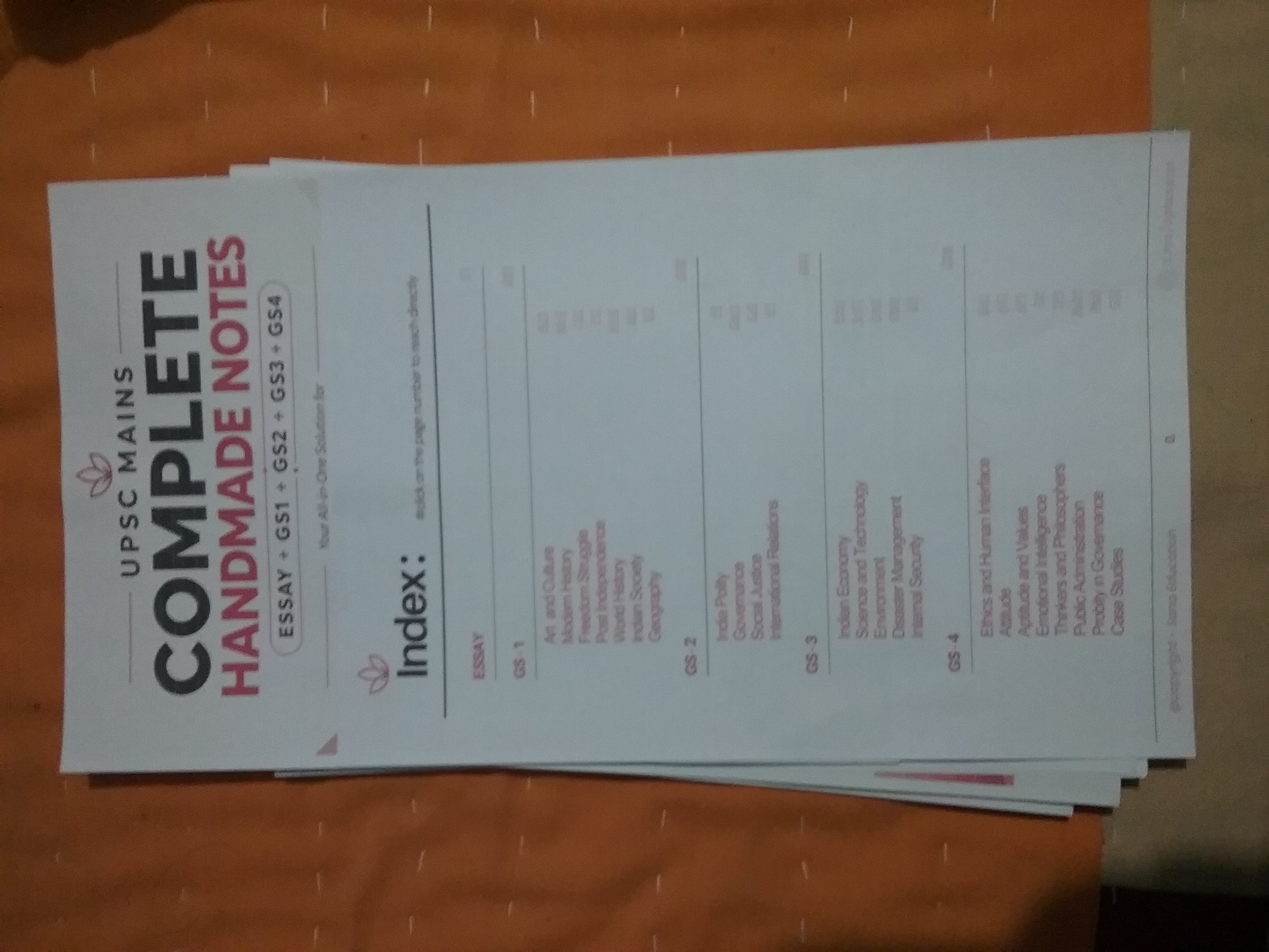 Narender UPSC preparation feedback photo 2